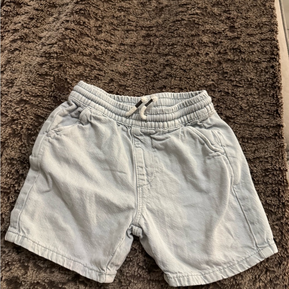 Zara Kids Light Blue Shorts
